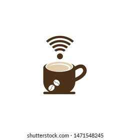 Coffee cup icon for break time symbol vector illustration 