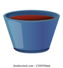 Coffee cup icon. Cartoon of coffee cup vector icon for web design isolated on white background