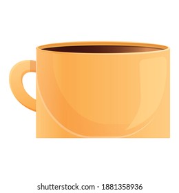 Coffee cup icon. Cartoon of coffee cup vector icon for web design isolated on white background