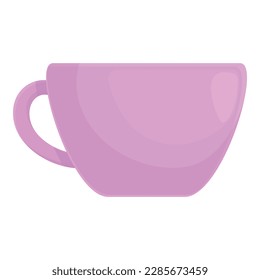 Coffee cup icon cartoon vector. Cook dish. Dinner cookware