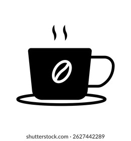 Coffee cup icon collection. cup of coffee icon vector in smoke style, on white background