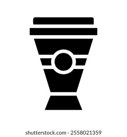 Coffee cup icon. Concept of take away and to go.