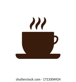 Coffee cup icon. Design template vector