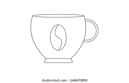 Icono de café diseño vectorial imagen