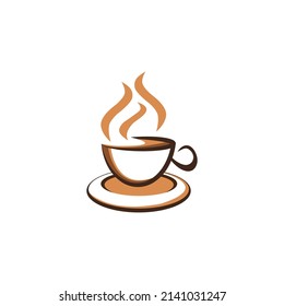 coffee cup icon design vector template