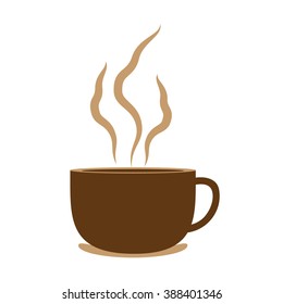 coffee cup icon design vector eps.10