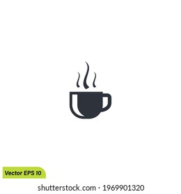 coffee cup icon drink symbol icon vector illustration simple design element