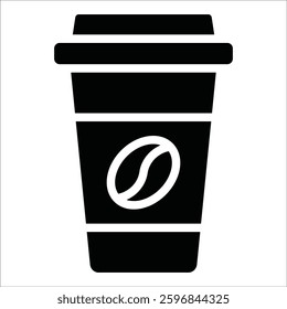 Coffee Cup Icon Element For Design
