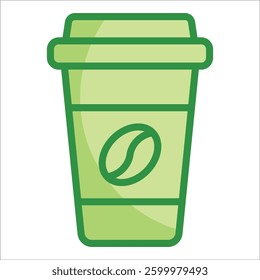 Coffee Cup Icon Element For Design