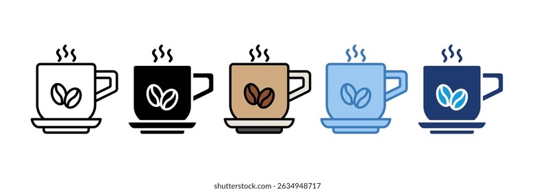 Kaffeetasse Icon Element für Design