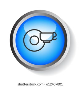 Coffee cup Icon Flat.