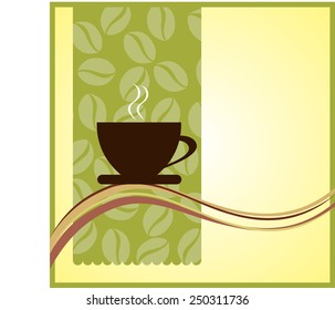 coffee cup icon flat design vector - Illustration