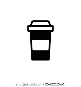 Coffee cup icon flat vector design