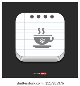Coffee cup icon - Free vector icon