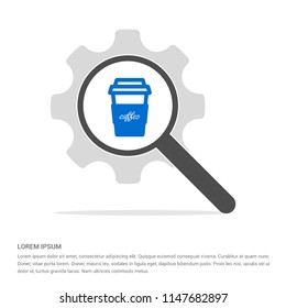 Coffee cup icon - Free vector icon