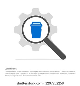 Coffee cup icon - Free vector icon