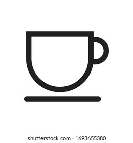 Coffee Cup Icon for Graphic Design Projects