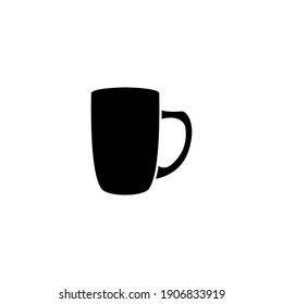 Coffee cup icon. high quality black style