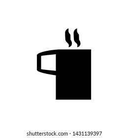 Coffee cup icon. Hot drink sign