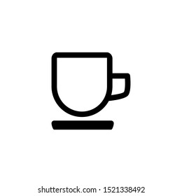 Coffee cup icon. Hot drink symbol