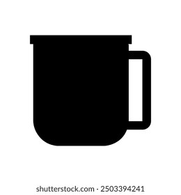 Coffee cup icon illustrated on background