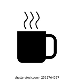 Coffee cup icon illustrated on background