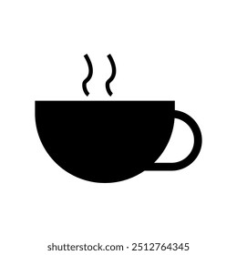 Coffee cup icon illustrated on background