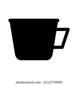 Coffee cup icon illustrated on background
