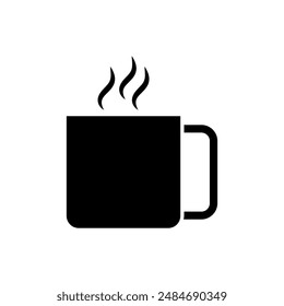 Icono de taza de café ilustrado en Vector