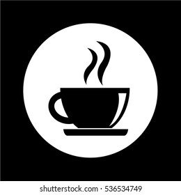 Coffee cup icon illustration design