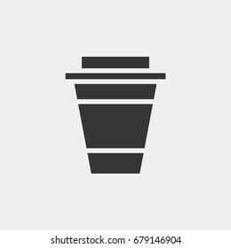 Coffee cup  icon illustration isolated vector sign symbol
