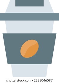 Icono de la Copa del Café. Adecuado para aplicaciones móviles.