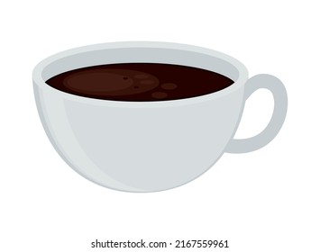 coffee cup icon isolated flat
