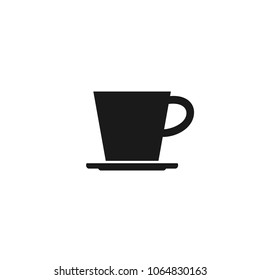 Coffee cup icon. Coffee icon isolated on white background