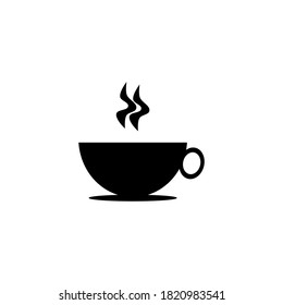 coffee cup icon isolated on white background. vector illustration