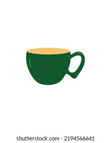 Coffee cup icon isolated on white background 