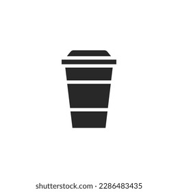 Coffee cup icon, isolated Coffee cup sign icon, vector illustration