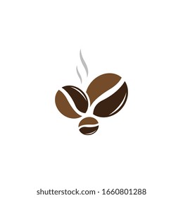 Coffee cup icon logo creative vector  illustration