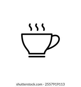 coffee cup icon logo design. cup a coffee sign and symbol
