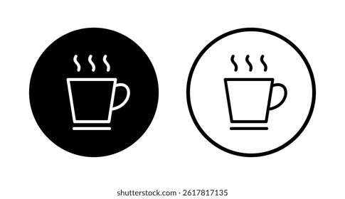 coffee cup icon logo design. cup a coffee sign and symbol