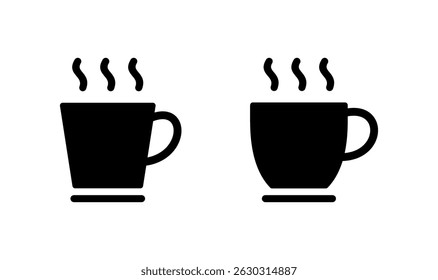 coffee cup icon logo design. cup a coffee sign and symbol