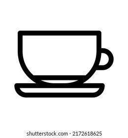 coffee cup icon or logo isolated sign symbol vector illustration - high quality black style vector icons
