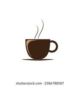 
coffee cup icon, coffee mug design, hot drink espresso.

