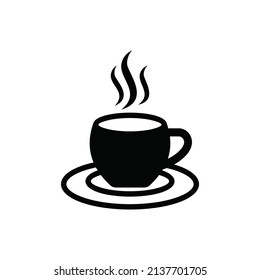 Coffee cup icon. Coffee mug. hot Coffee symbol. Vector illustration