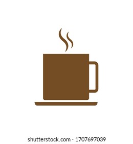 Coffee cup icon, Coffee mug icon vector isolated