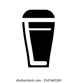 Coffee cup icon on white background