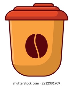 icono de taza de café sobre blanco