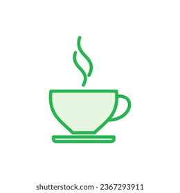 Coffee cup icon set. cup a coffee icon vector.