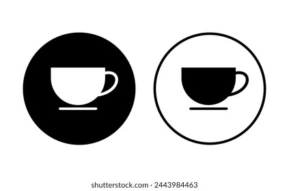 Conjunto de iconos de taza de café. taza de un Vector de iconos de café.