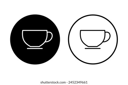 Coffee cup icon set. cup a coffee icon vector.